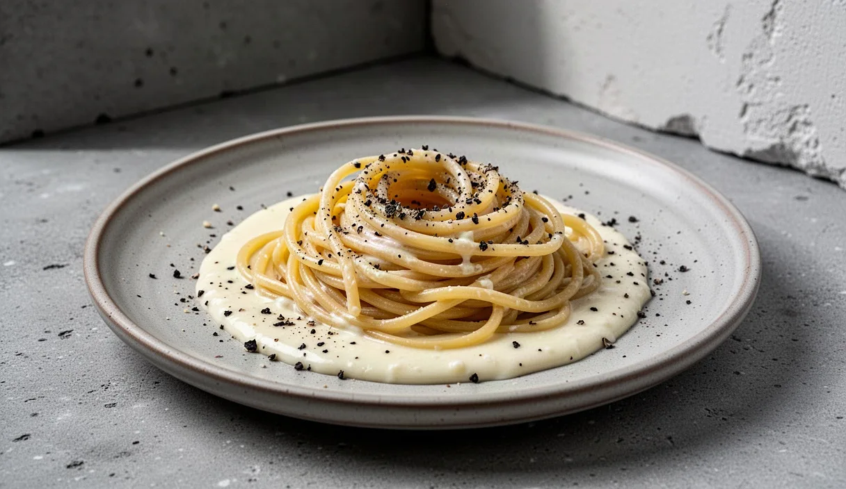 Roman Cacio e Pepe: Emulsifying Pecorino and Pasta Water